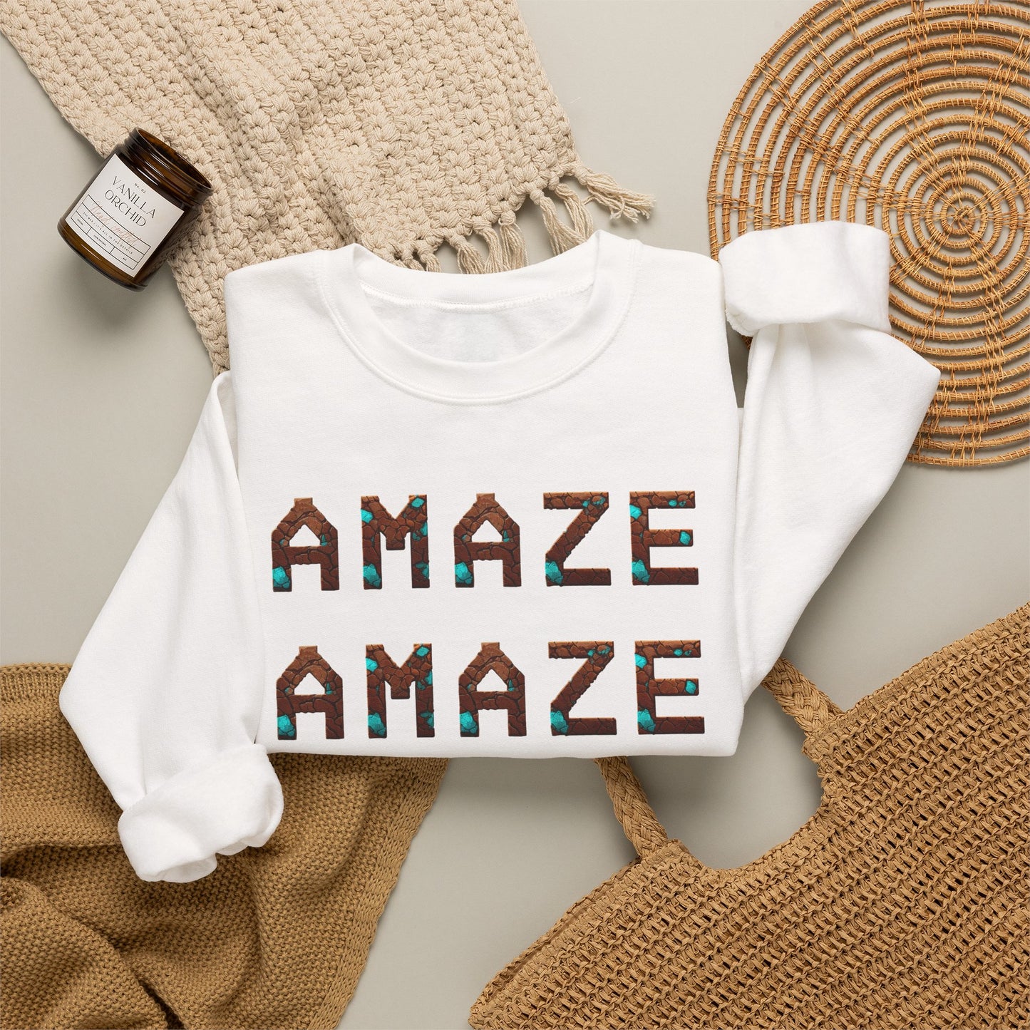 Amaze Amaze Amaze Crewneck Sweatshirt