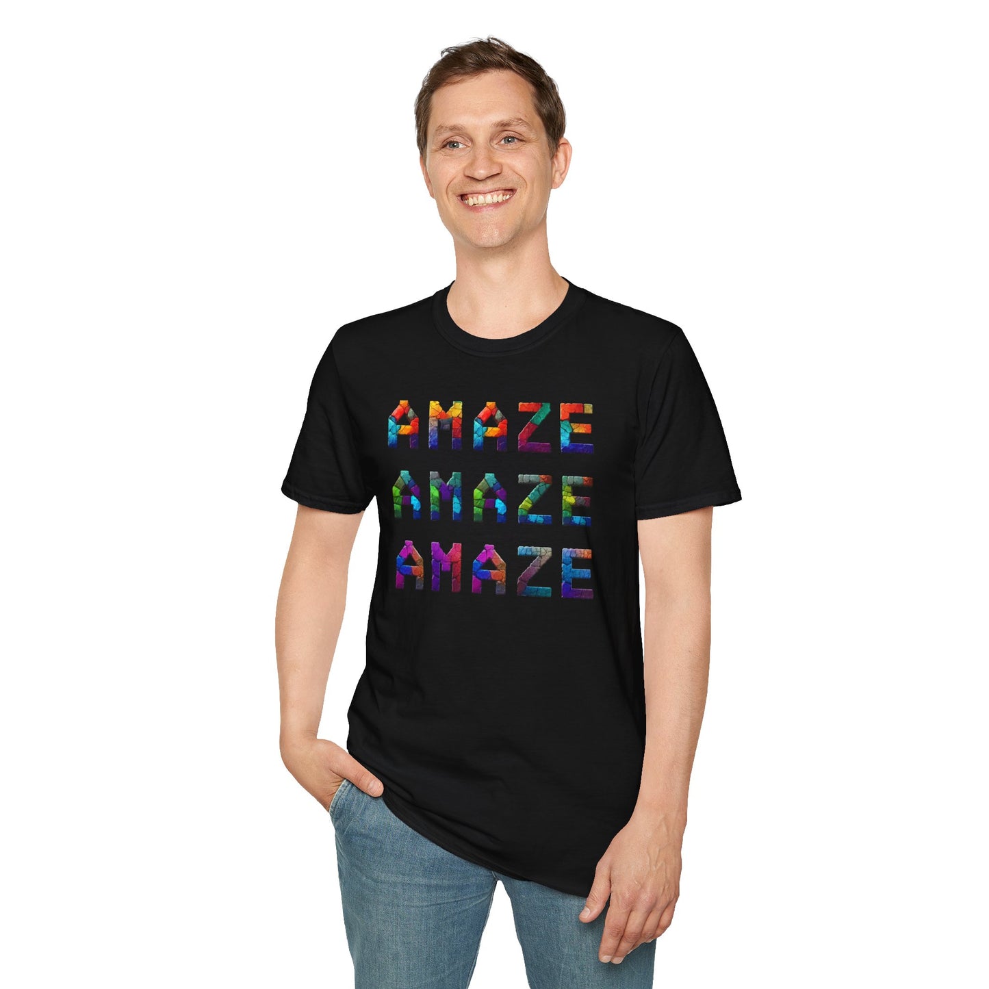 Amaze Amaze Amaze – Pride Edition Sci-Fi T-Shirt