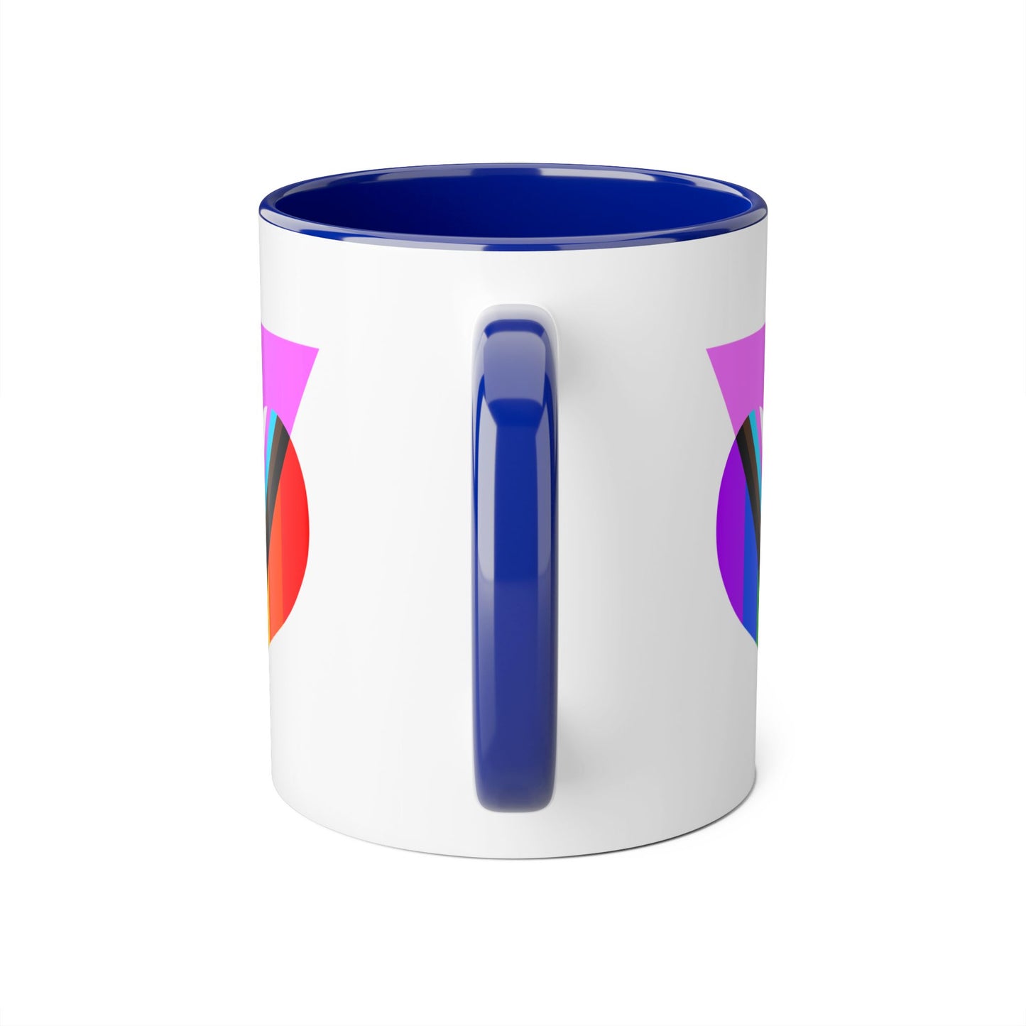 Pink Progress Pride Heart Mug