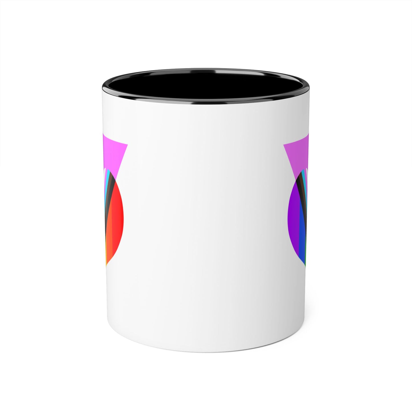 Pink Progress Pride Heart Mug