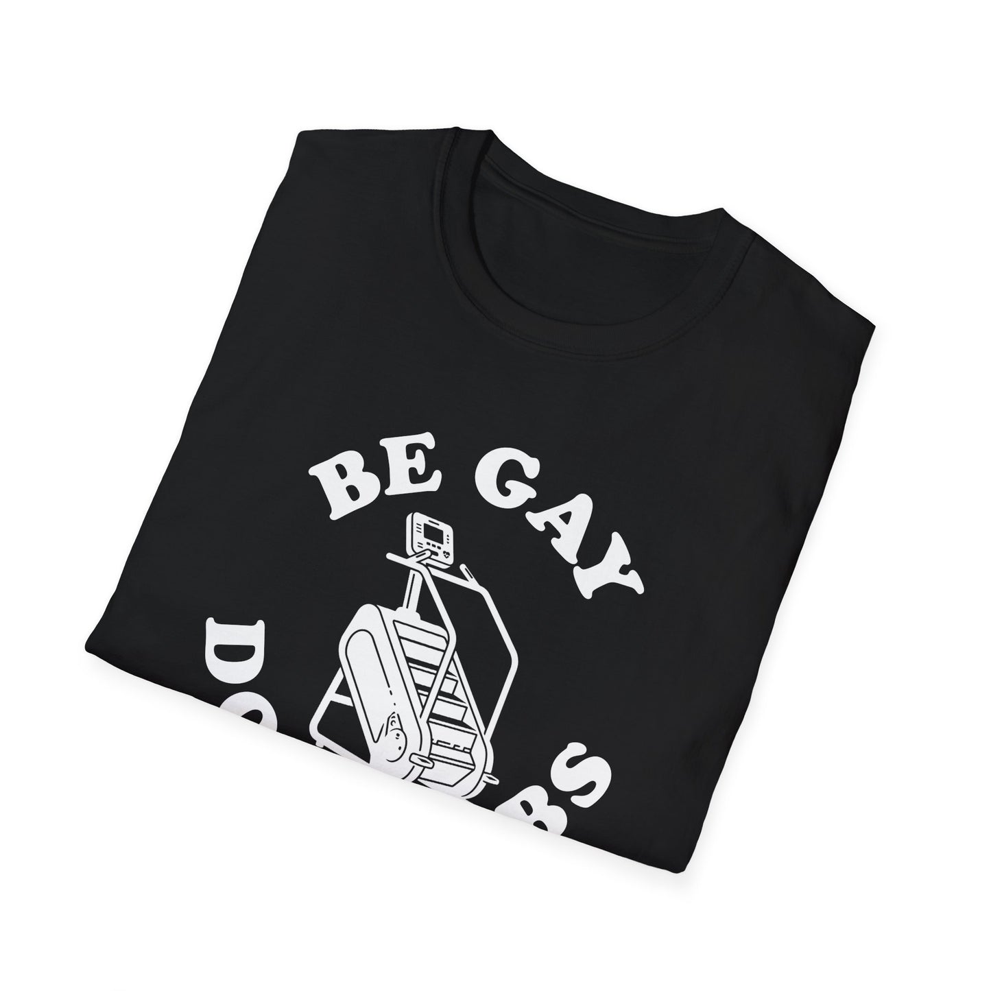 Be Gay, Do Climbs – Stair Climber Pride T-Shirt