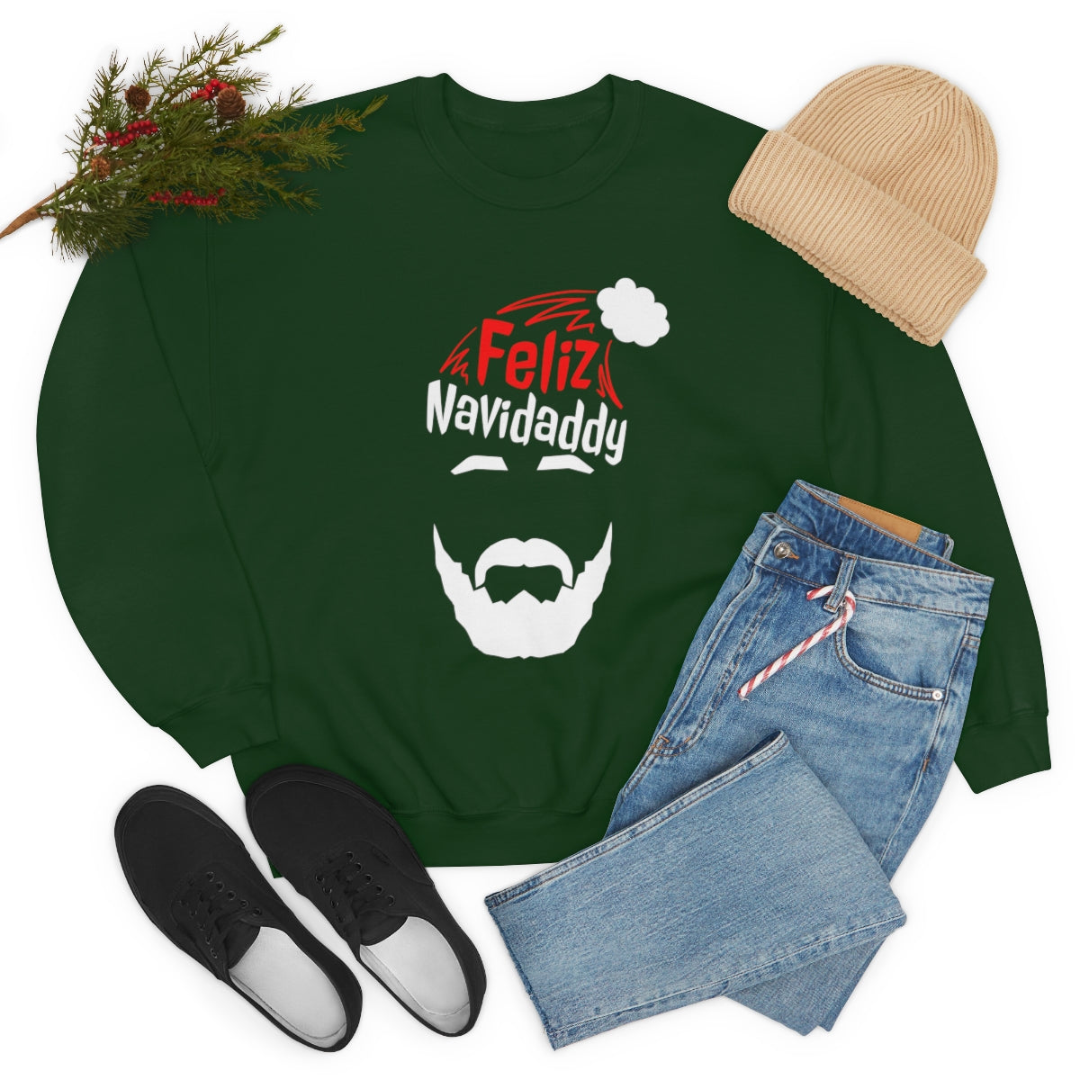 Feliz Navidaddy Crewneck Sweatshirt