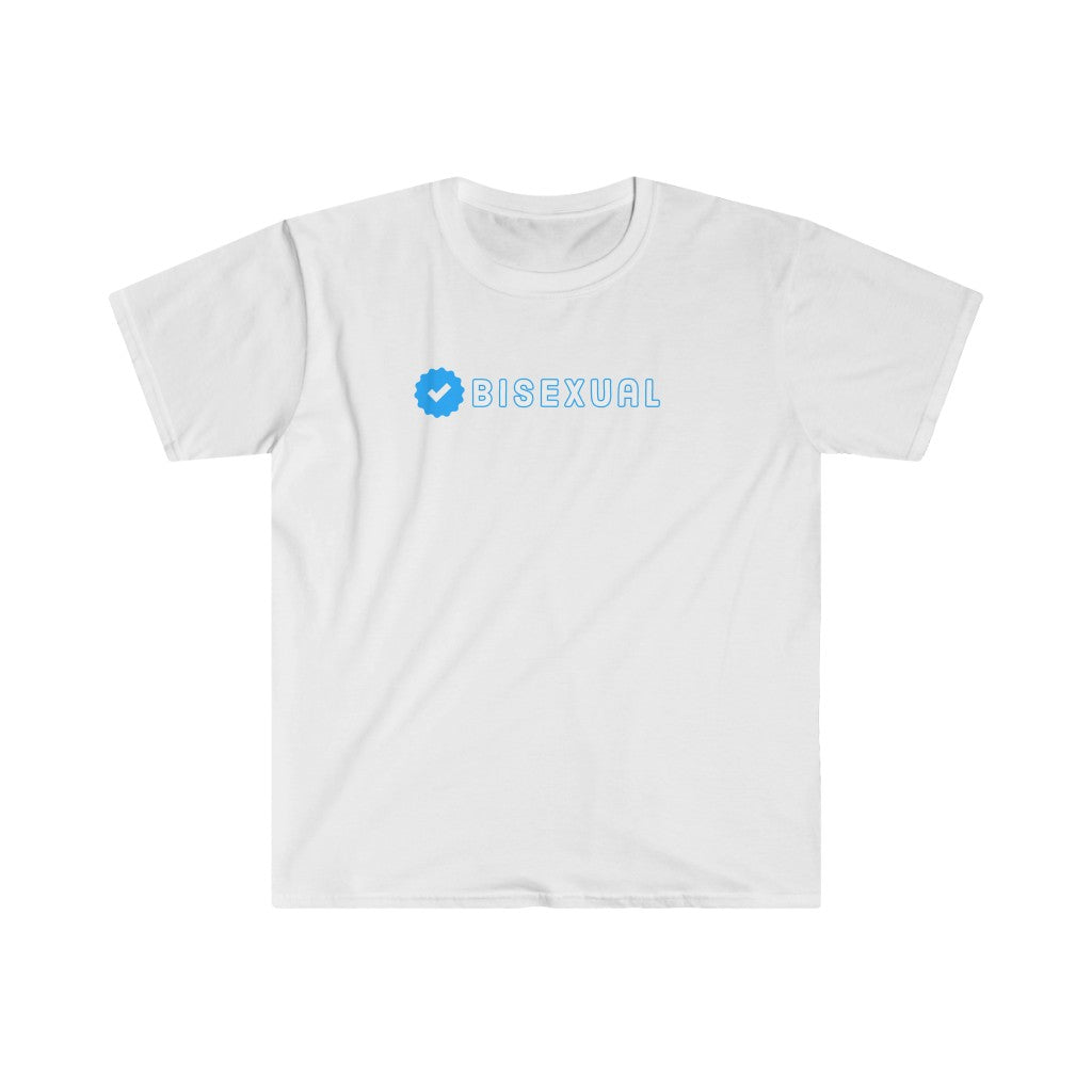 Verified Bisexual Tee | Blue Check Series