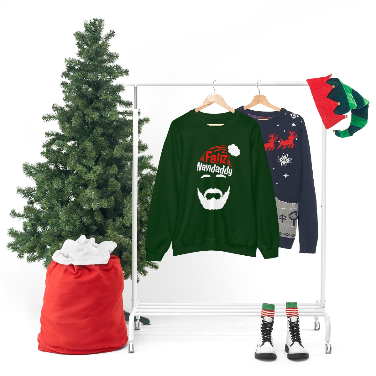 Feliz Navidaddy Crewneck Sweatshirt
