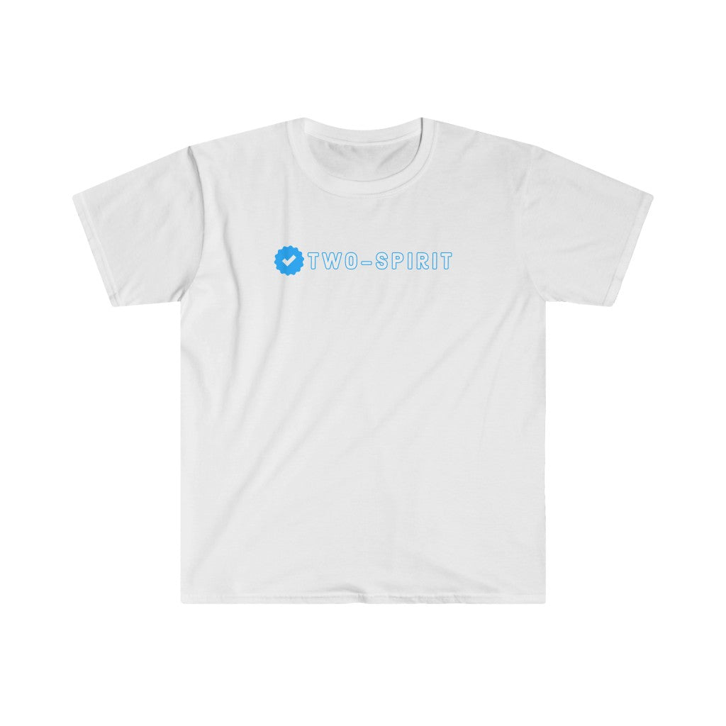 Verified Two-Spirit Tee | Blue Check Series