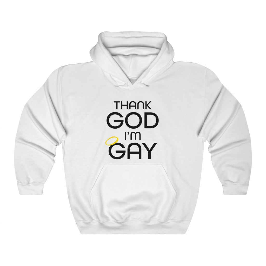 Thank God I'm Gay Hoodie