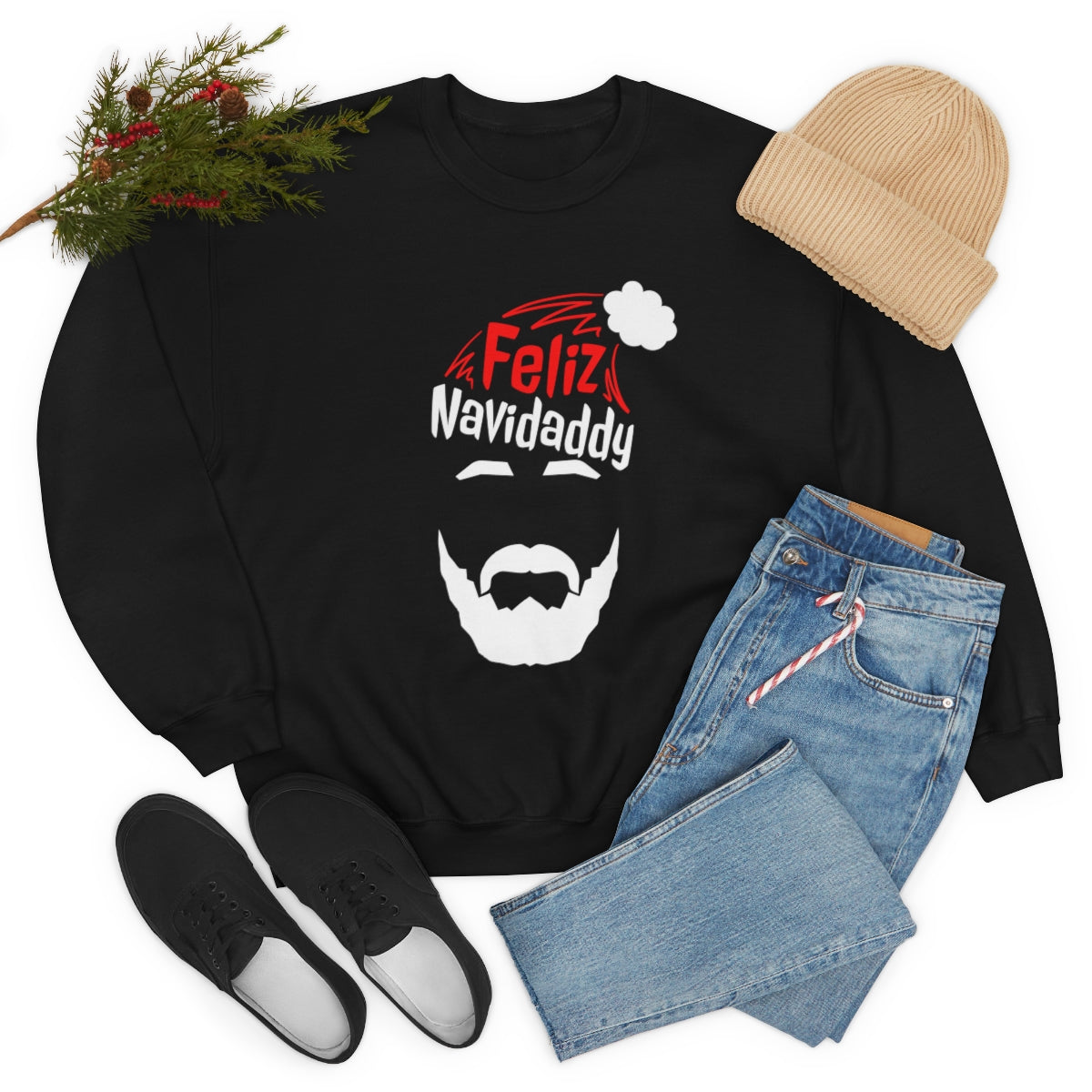Feliz Navidaddy Crewneck Sweatshirt