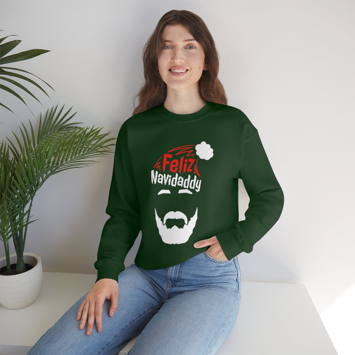 Feliz Navidaddy Crewneck Sweatshirt