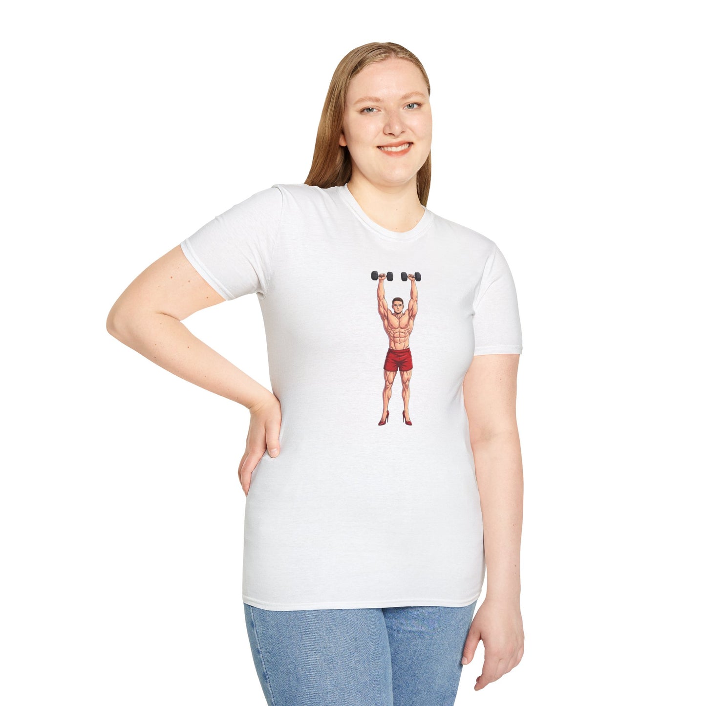 Stiletto Strength – Overhead Press Confidence T-Shirt