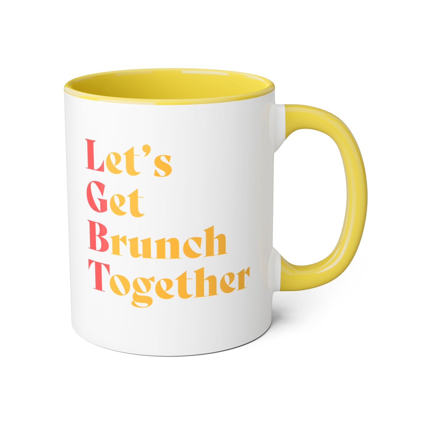 Let's Get Brunch Together Mug