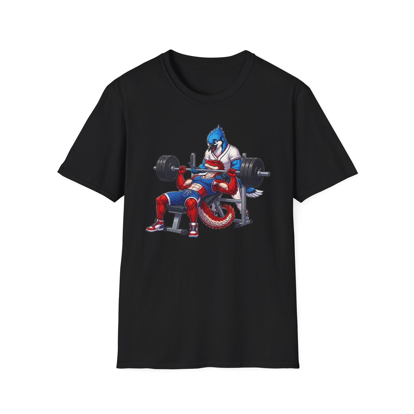 Talon & B.J. – Bench Press Buddies T-Shirt
