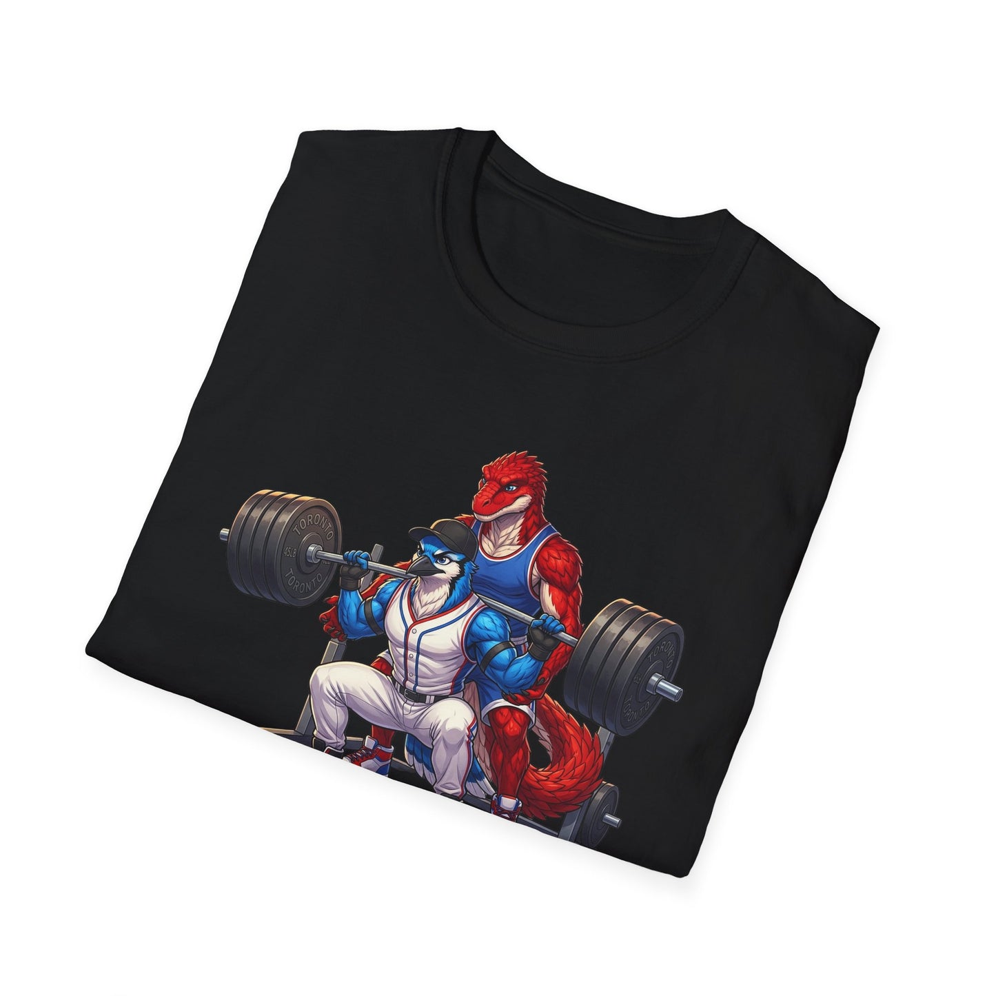 Talon & B.J. – Squad Goals Squat Rack T-Shirt