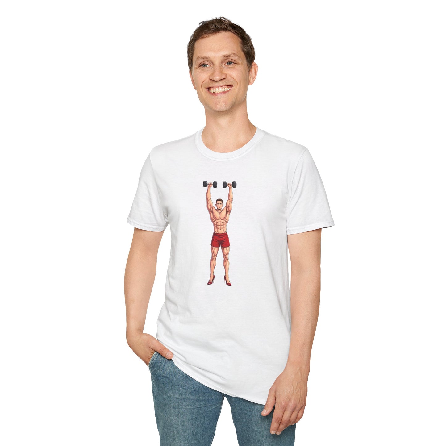 Stiletto Strength – Overhead Press Confidence T-Shirt