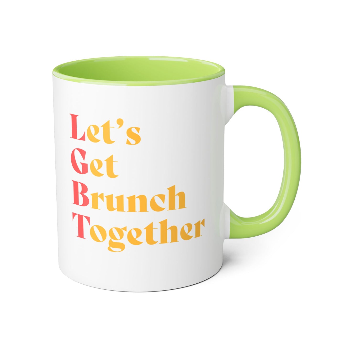 Let's Get Brunch Together Mug