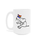 White Elephant Mug