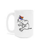 White Elephant Mug