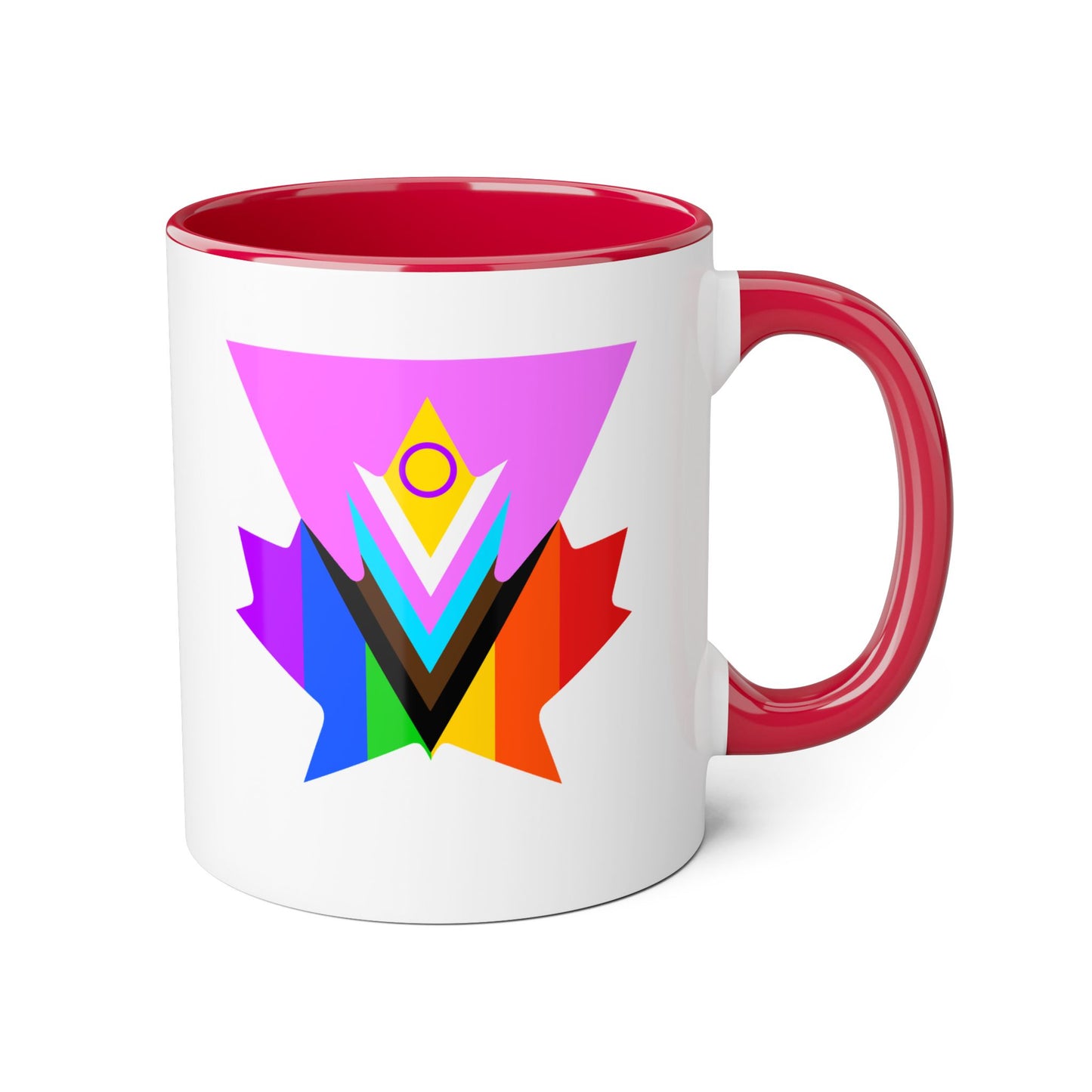 Pink Progress Pride Maple Mug