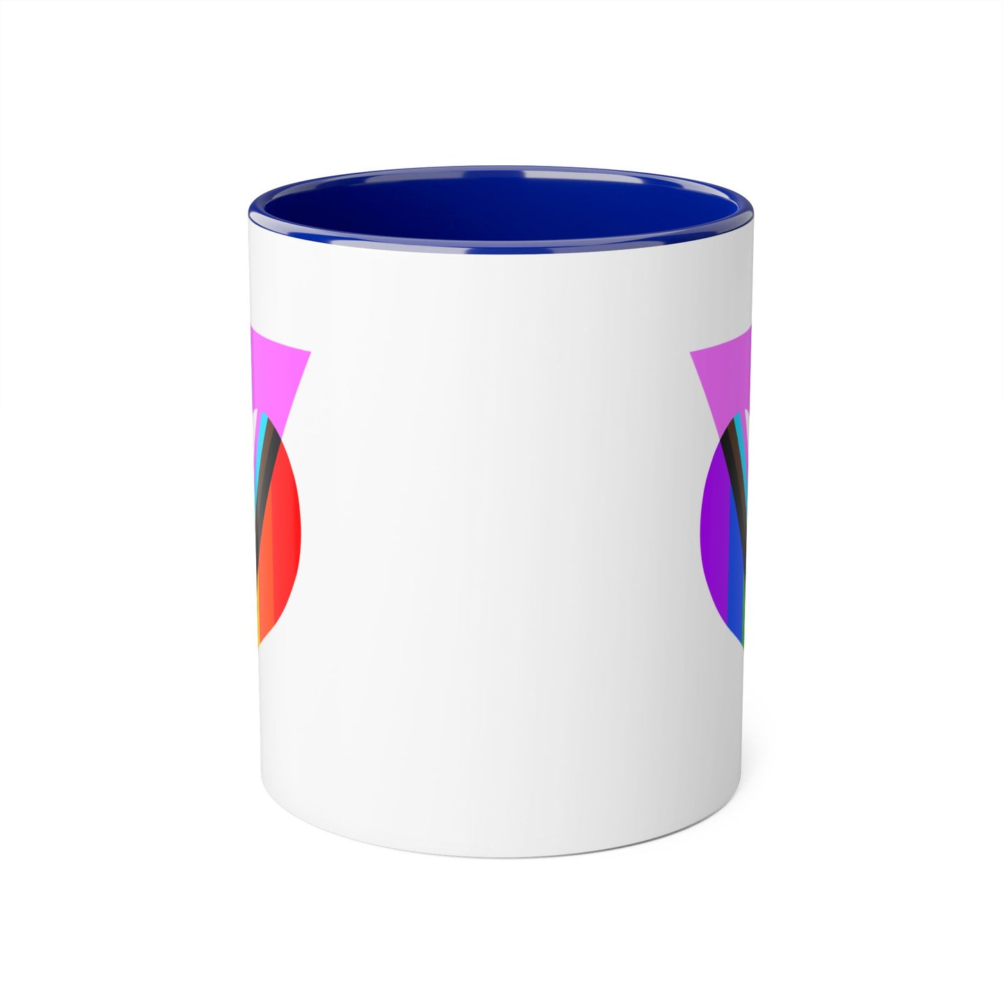 Pink Progress Pride Heart Mug