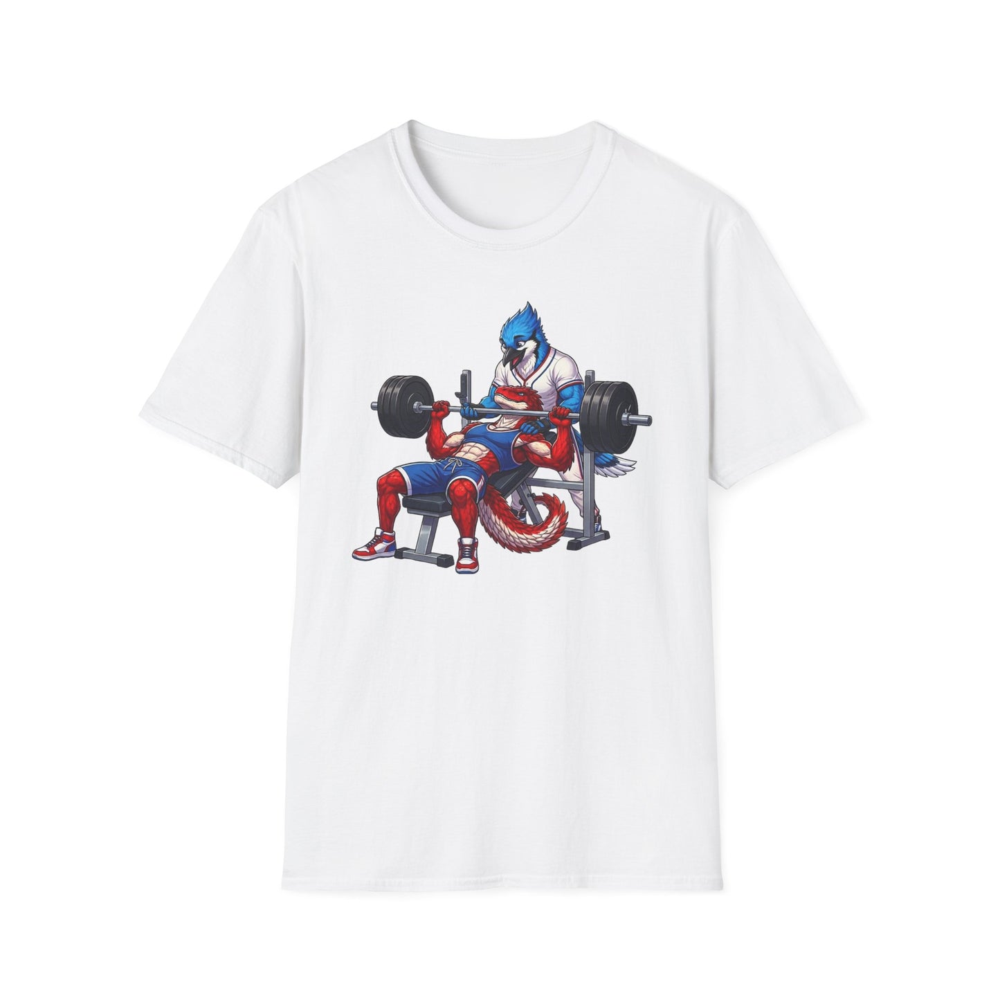 Talon & B.J. – Bench Press Buddies T-Shirt