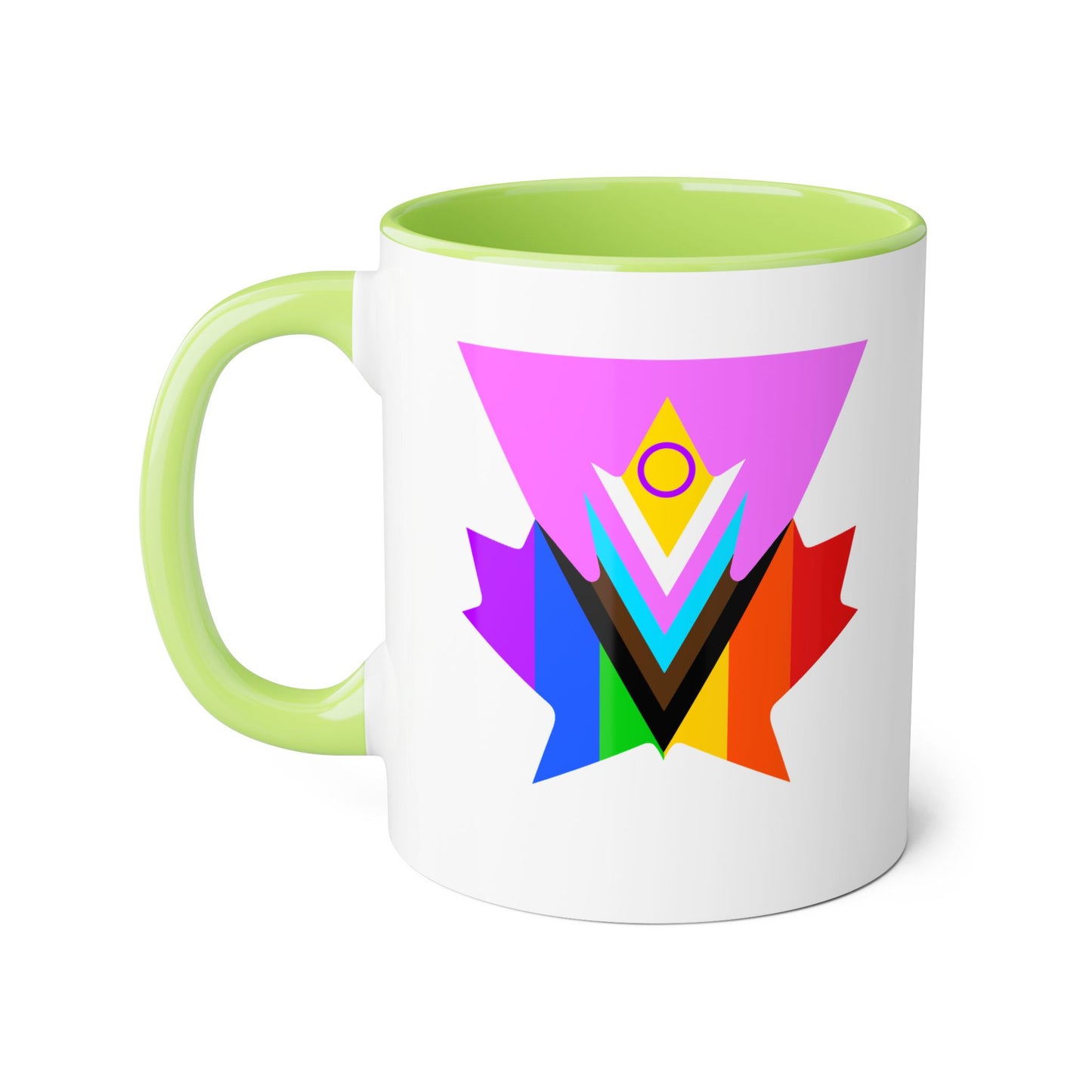 Pink Progress Pride Maple Mug