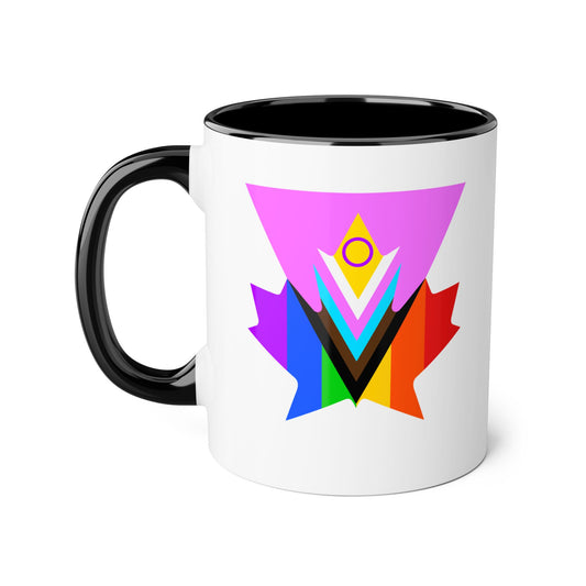 Pink Progress Pride Maple Mug
