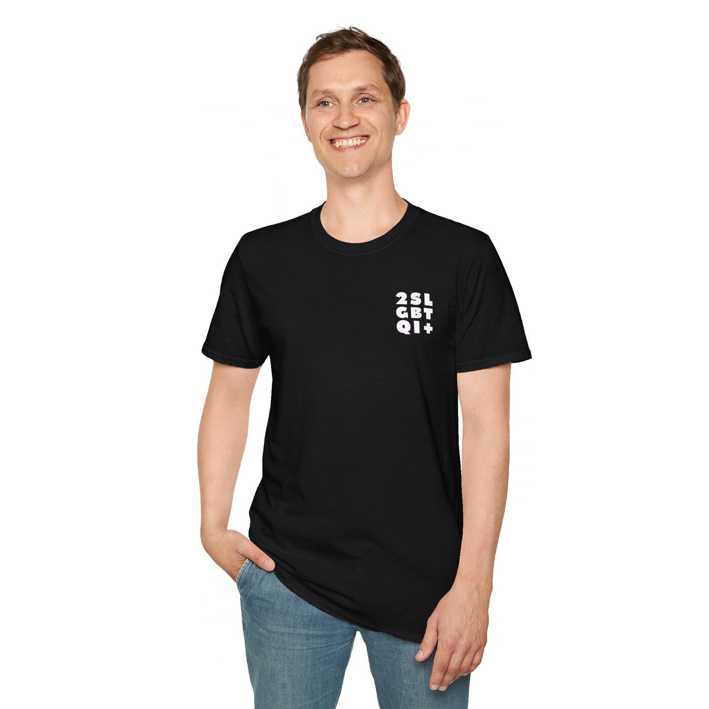 2SLGBTQI+ Badge Tee
