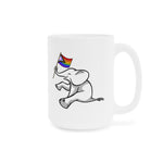 White Elephant Mug