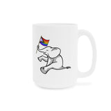 White Elephant Mug