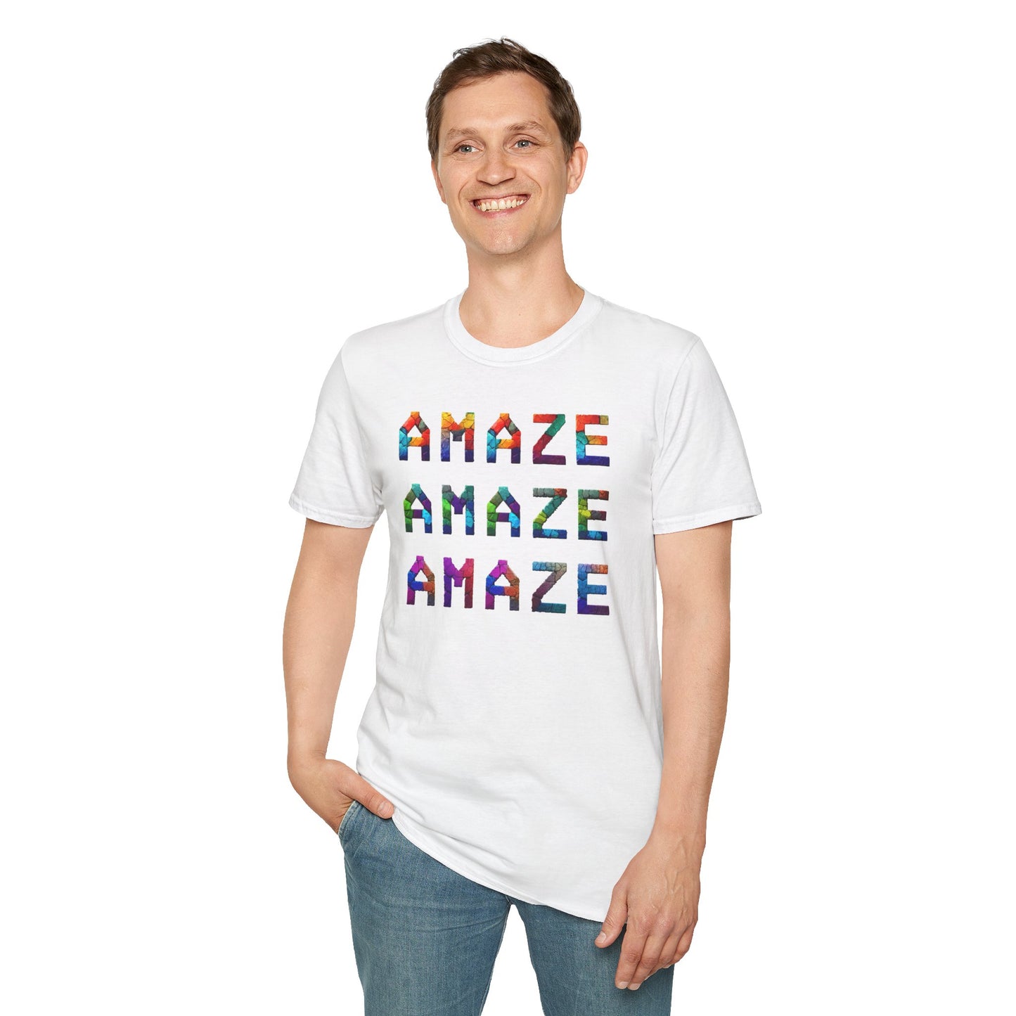 Amaze Amaze Amaze – Pride Edition Sci-Fi T-Shirt