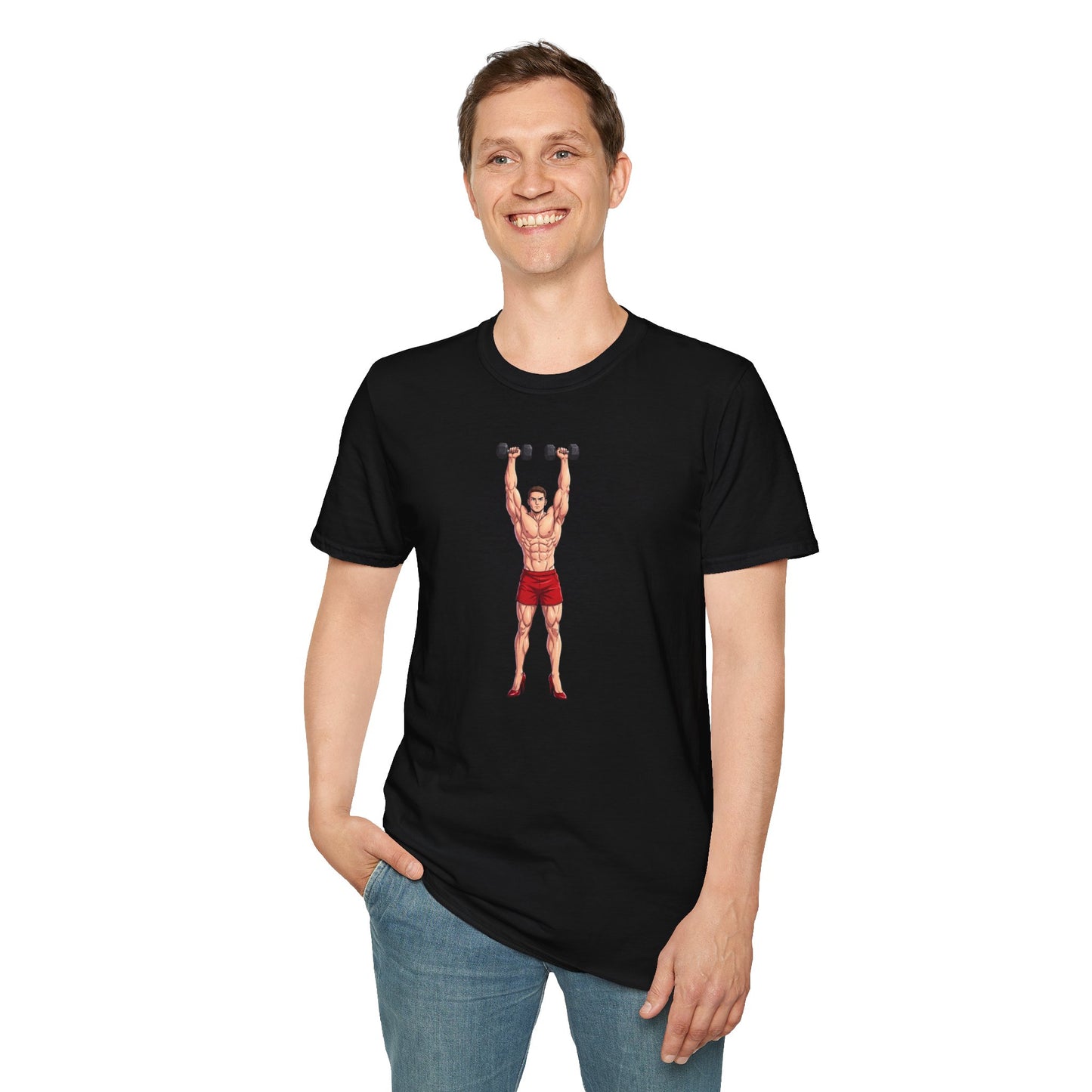 Stiletto Strength – Overhead Press Confidence T-Shirt
