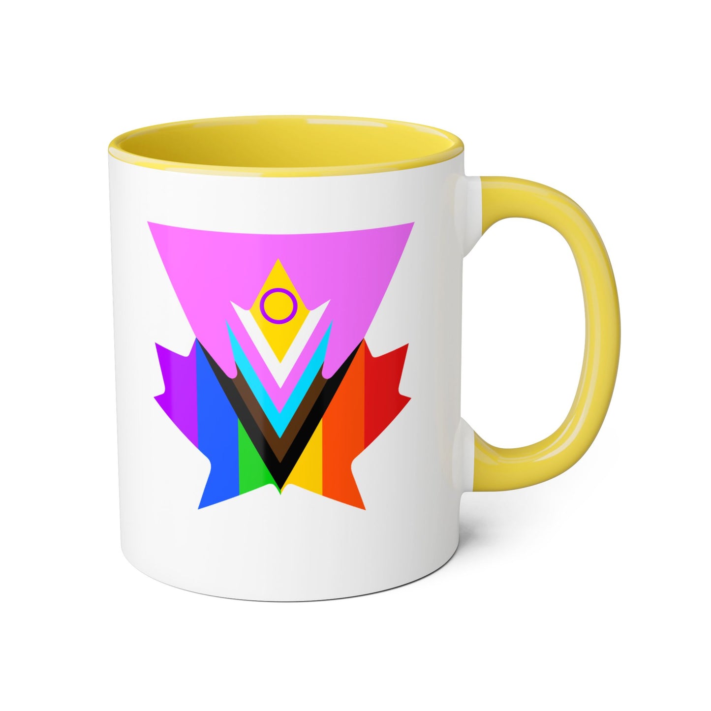Pink Progress Pride Maple Mug