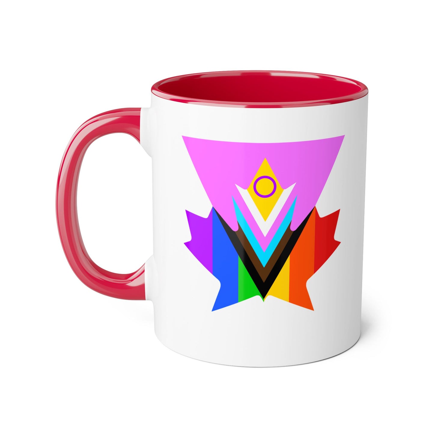 Pink Progress Pride Maple Mug