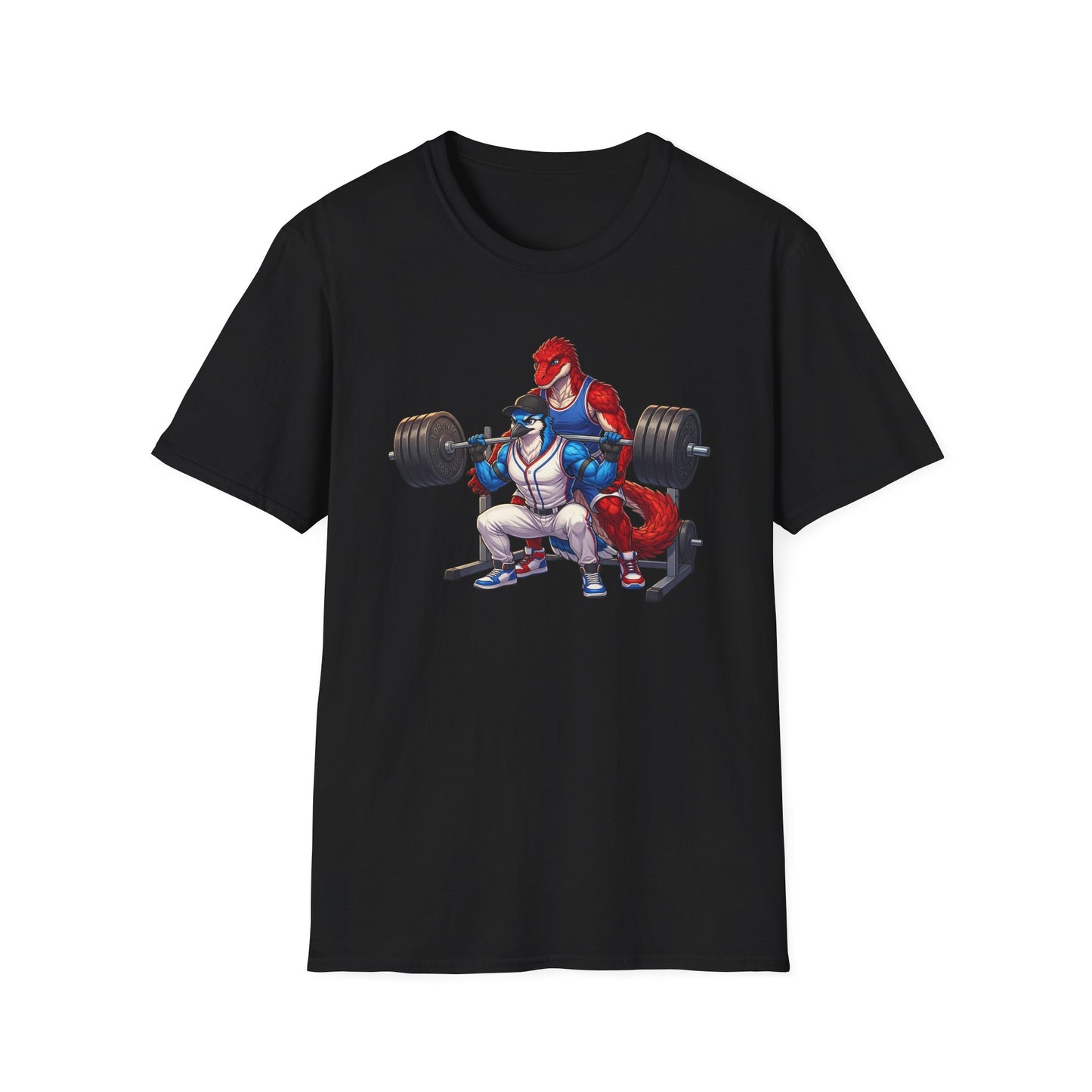 Talon & B.J. – Squad Goals Squat Rack T-Shirt