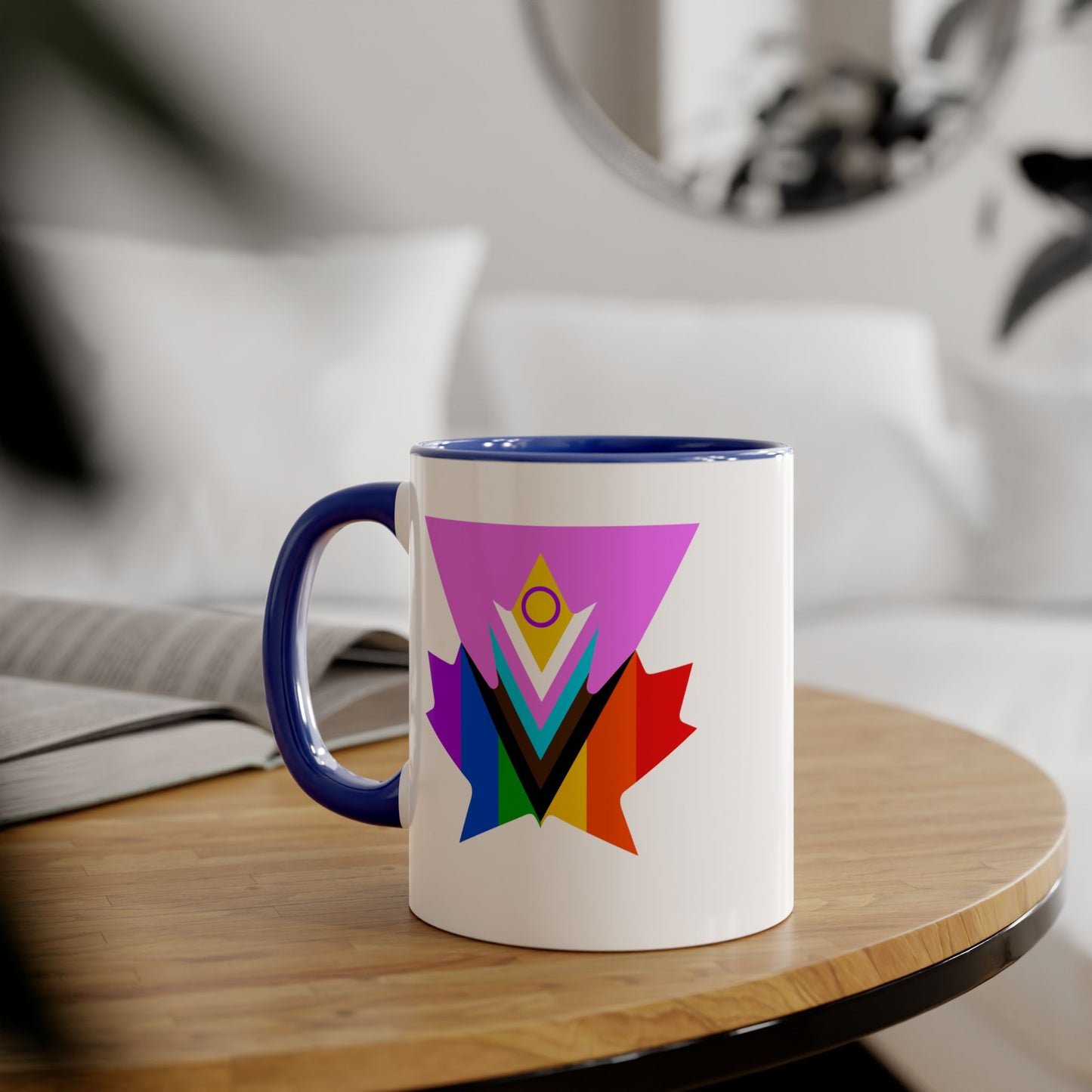 Pink Progress Pride Maple Mug