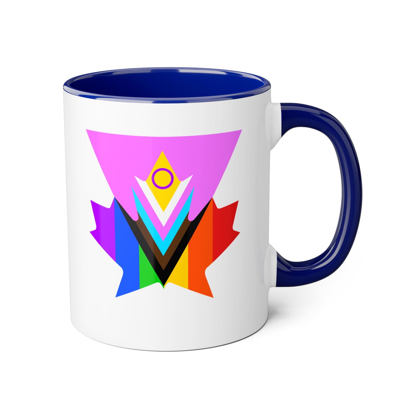 Pink Progress Pride Maple Mug