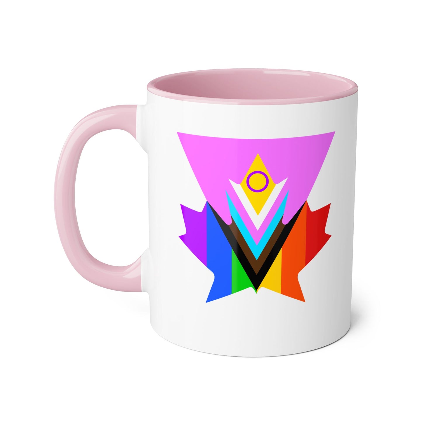 Pink Progress Pride Maple Mug
