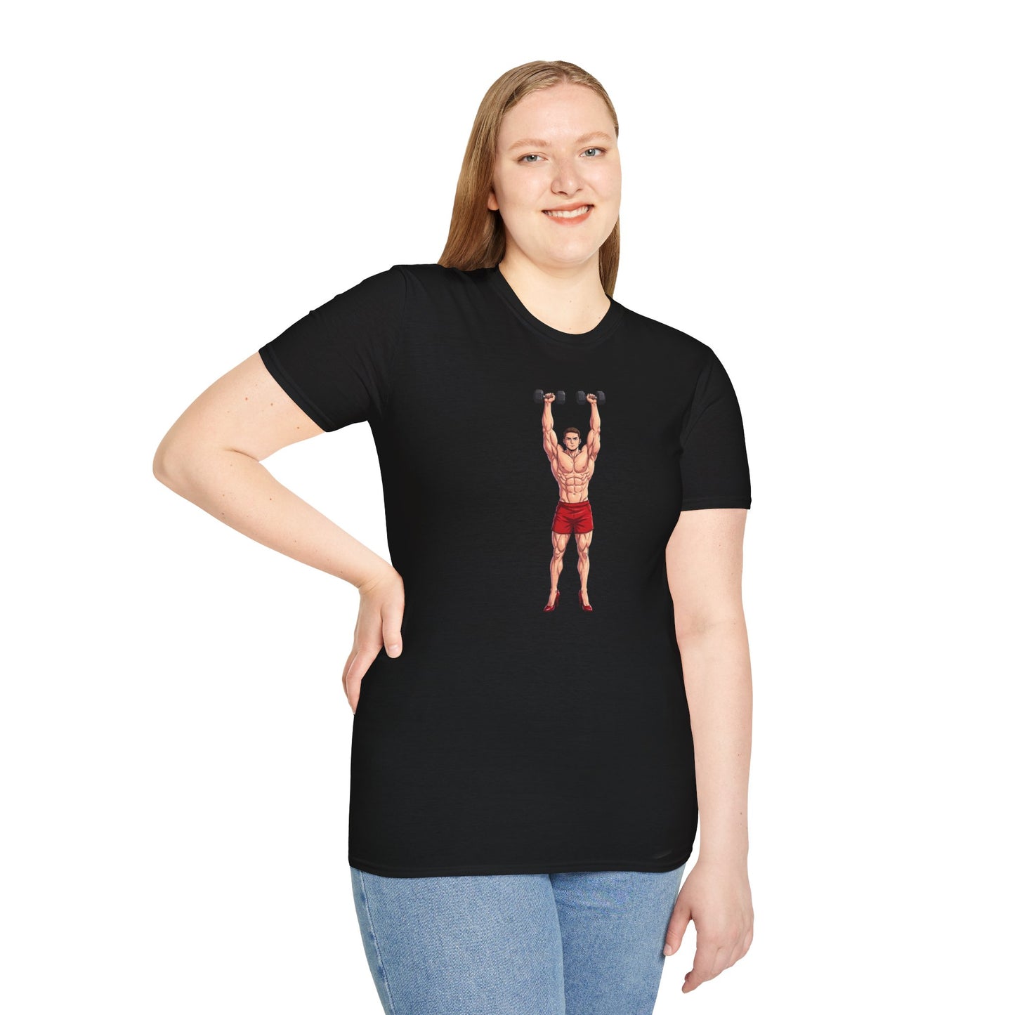 Stiletto Strength – Overhead Press Confidence T-Shirt