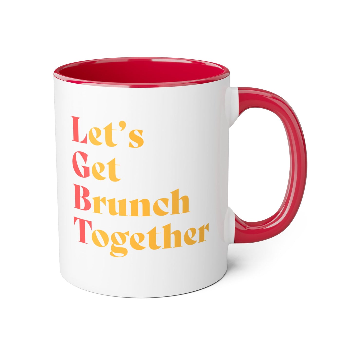 Let's Get Brunch Together Mug