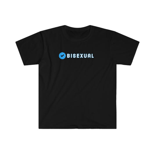 Verified Bisexual Tee | Blue Check Series