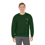 Candy Cane Progress Pride Stripes Crewneck Sweatshirt
