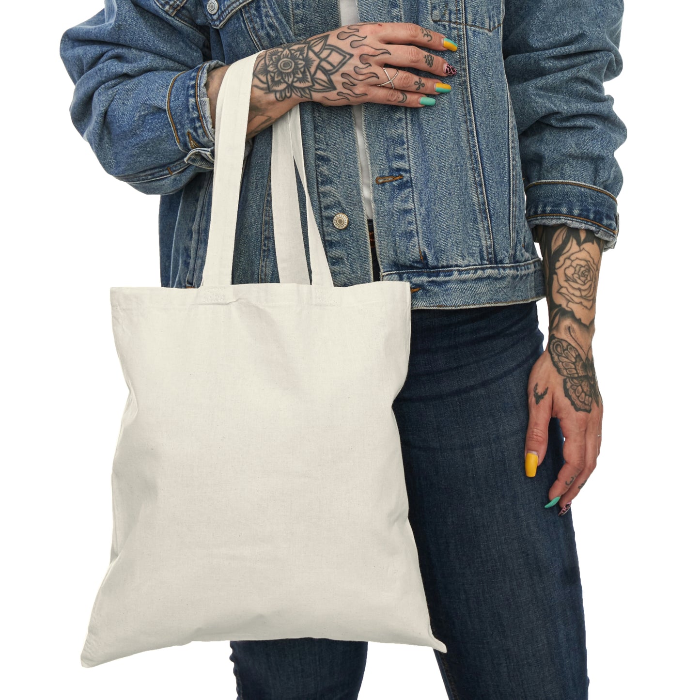 Pink Progress Pride Maple Natural Tote Bag