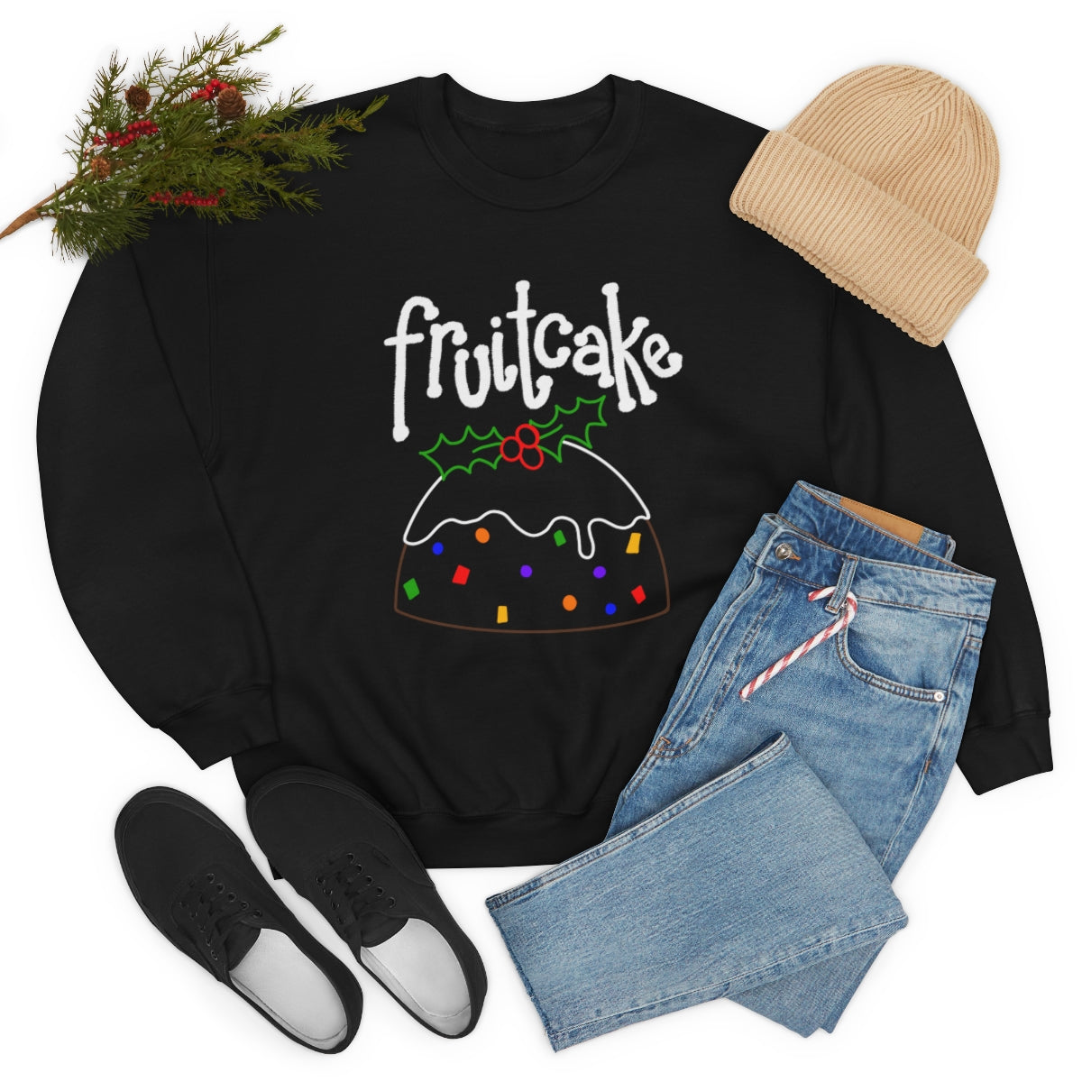 Fruitcake Crewneck Sweatshirt