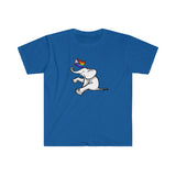 White Elephant Holiday Pride Flag Tee