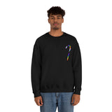 Candy Cane Progress Pride Stripes Crewneck Sweatshirt