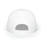 Pink Progress Pride Heart Low Profile Baseball Cap
