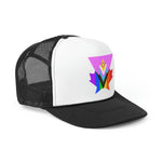 Pink Progress Pride Maple Trucker Cap