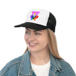 Pink Progress Pride Maple Trucker Cap