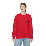Candy Cane Progress Pride Stripes Crewneck Sweatshirt