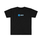 Verified Gay Tee | Blue Check Series