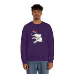 White Elephant Holiday Pride Flag Crewneck Sweatshirt